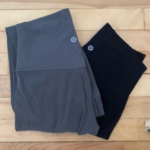 Grey & Black Lululemon Align Pant Bundle